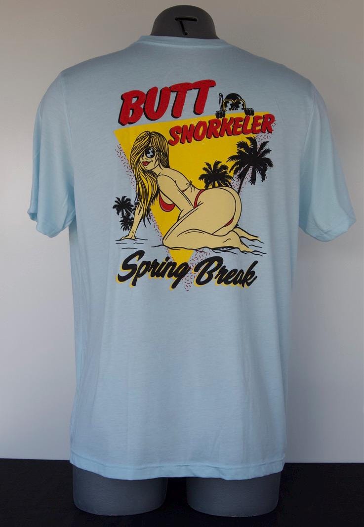 Ice Blue - Spring Break from Buttsnorkeler. view 2