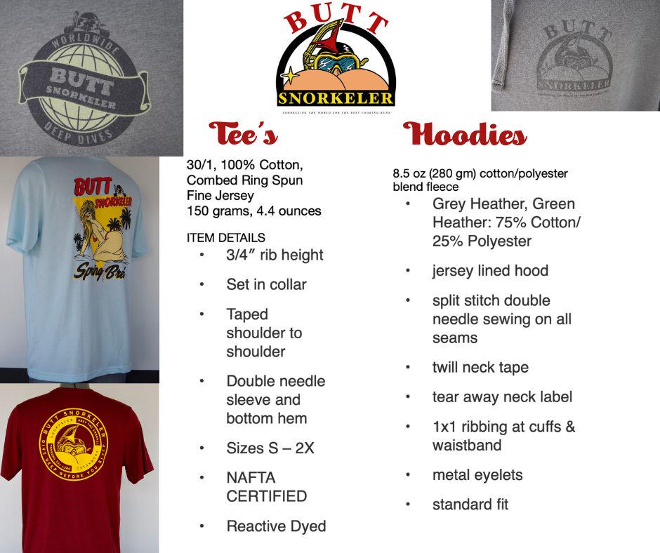 Ridin Waves Snorkelin Babes Tank (Red) - By Buttsnorkeler. view 5