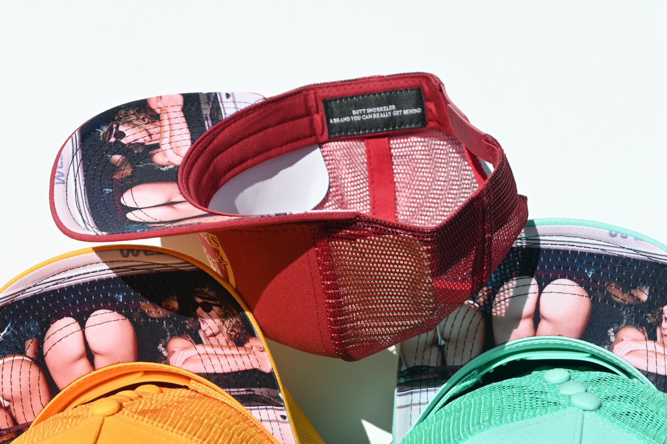 Under The Hood - ButtSnorkeler BaseBall Cap view 2