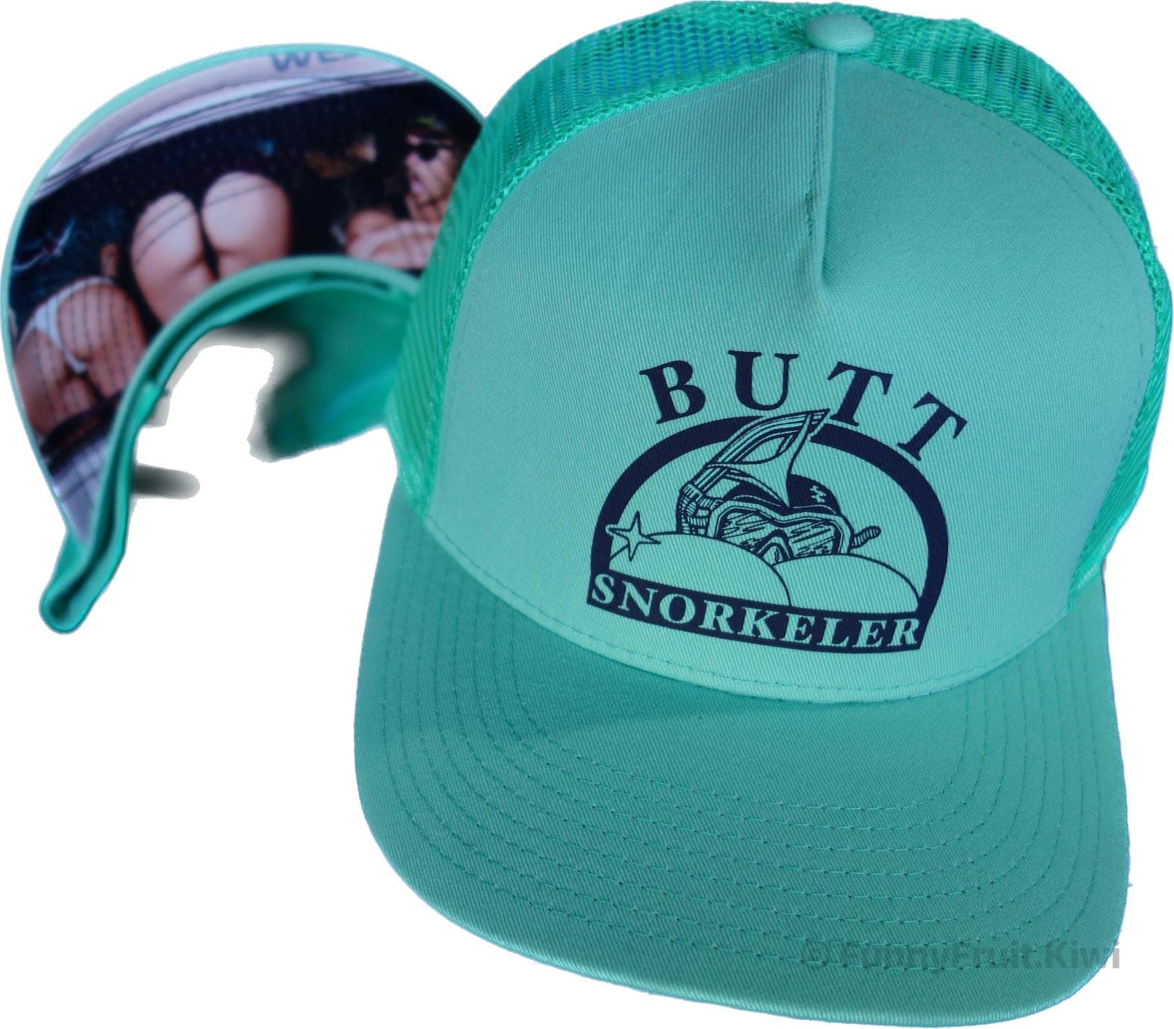 Under The Hood - ButtSnorkeler BaseBall Cap view 4
